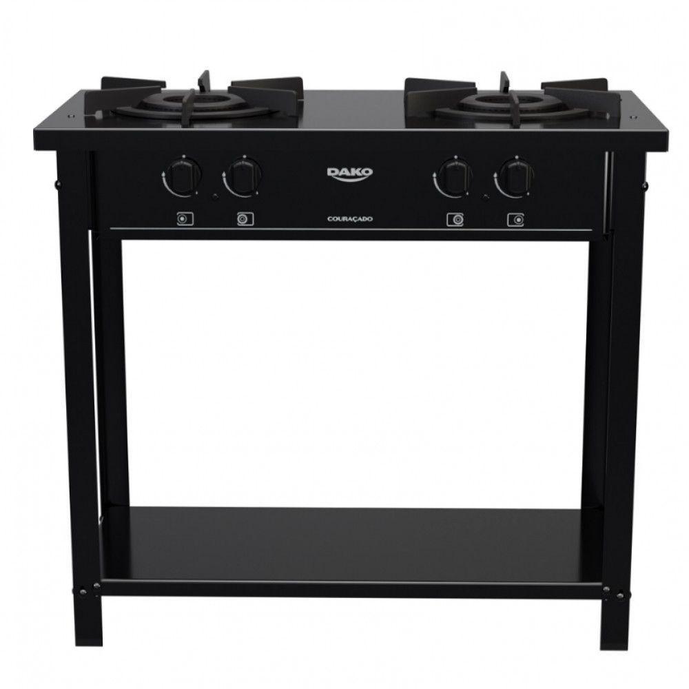 Fogão Industrial Dako Cda 2 Bocas Preto - 2