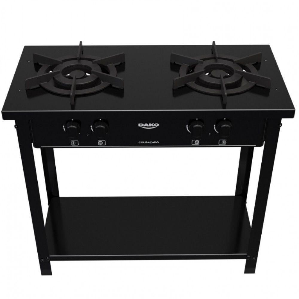 Fogão Industrial Dako Cda 2 Bocas Preto - 5
