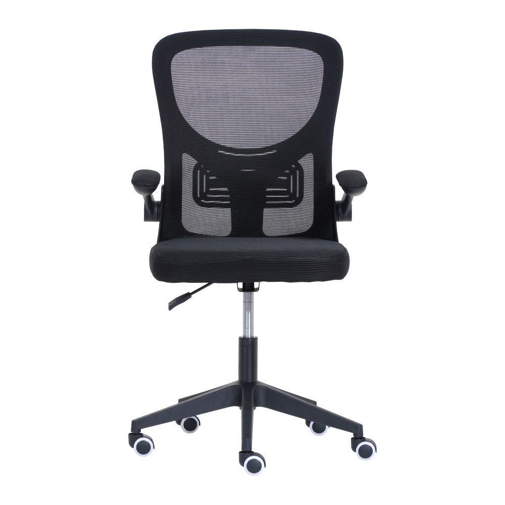 Cadeira Escritório Basic Diretor Tela Mesh Preta Giratória Altura Ajustável - Waw Design - 2