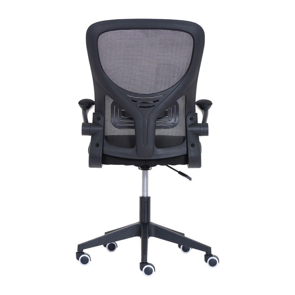 Cadeira Escritório Basic Diretor Tela Mesh Preta Giratória Altura Ajustável - Waw Design - 3