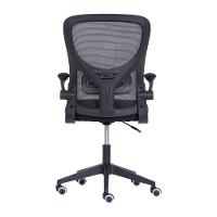 Cadeira Escritório Basic Diretor Tela Mesh Preta Giratória Altura Ajustável - Waw Design - 3