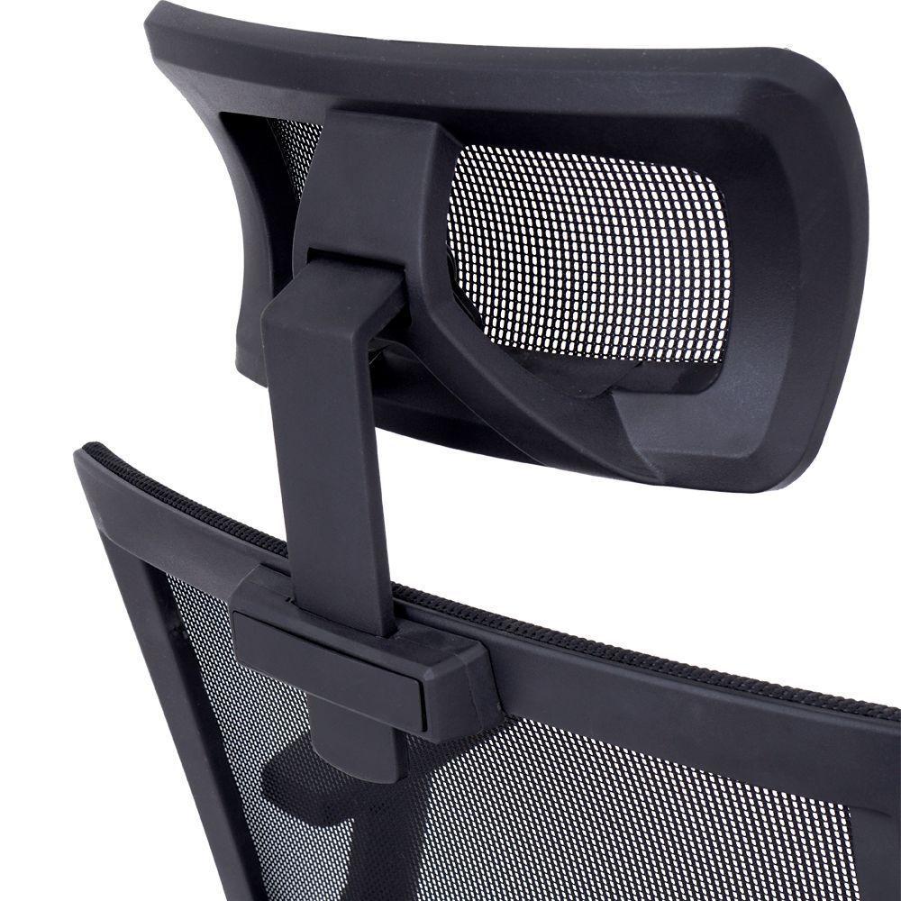 Cadeira De Escritório Presidente Flex Mesh Waw Design Base Giratória Braço E Altura Ajustável - 5