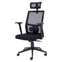 Cadeira De Escritório Presidente Flex Mesh Waw Design Base Giratória Braço E Altura Ajustável - 1