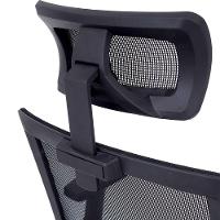 Cadeira De Escritório Presidente Flex Mesh Waw Design Base Giratória Braço E Altura Ajustável - 5