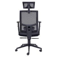 Cadeira De Escritório Presidente Flex Mesh Waw Design Base Giratória Braço E Altura Ajustável - 6