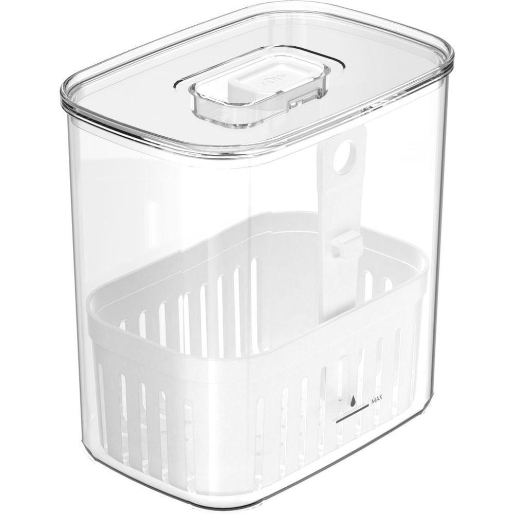 Organizador De Temperos Com Cesto Clear 1,5l 10x14,5x15cm - 1