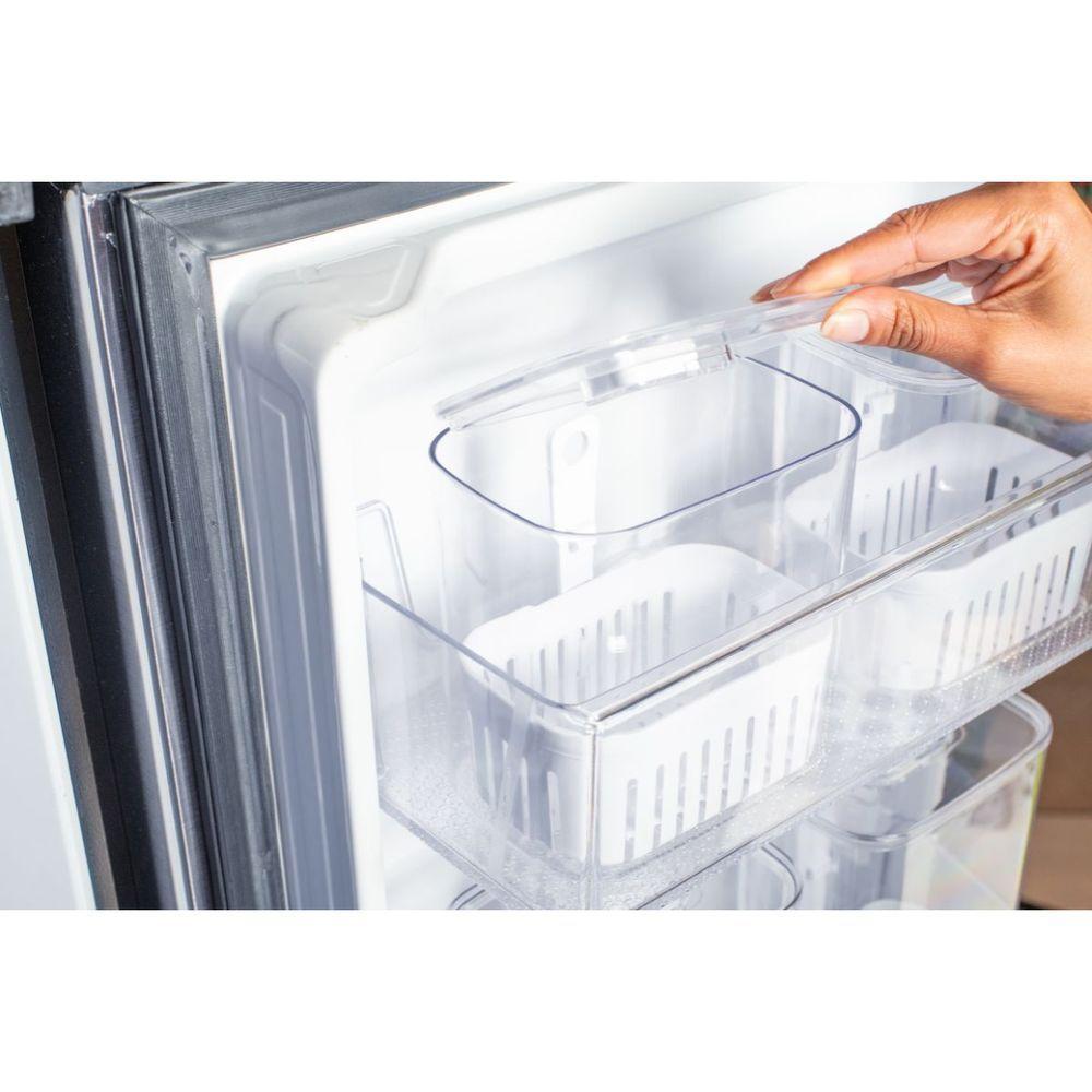 Organizador De Temperos Com Cesto Clear 1,5l 10x14,5x15cm - 4
