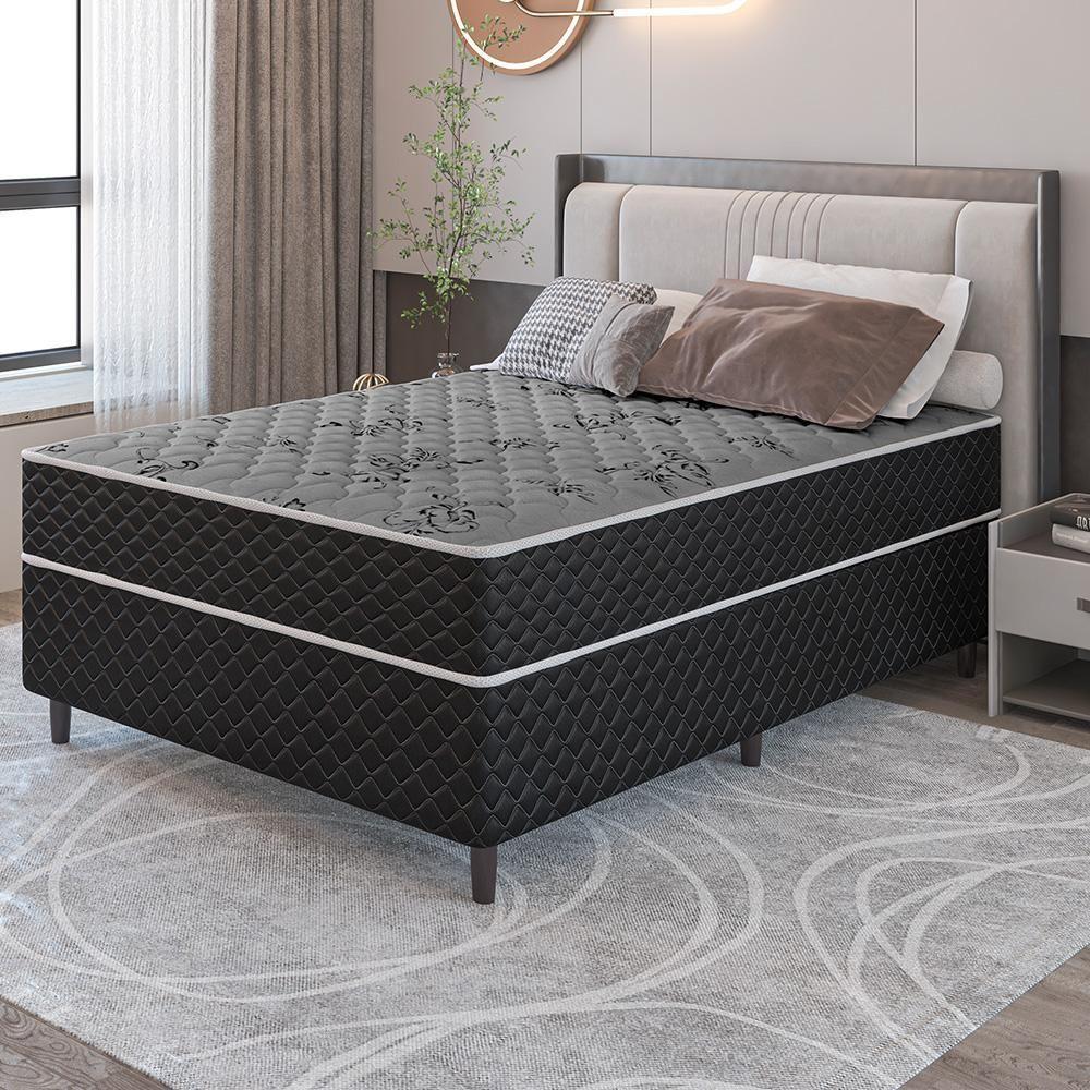 Cama Box Casal Molas Ensacadas Sibéria Umaflex 188cm X 138cm - 3