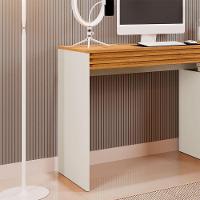 Mesa De Estudo 1 Porta E 1 Gaveta Madrid 1200 Mavaular Off White Com Naturalle - 8