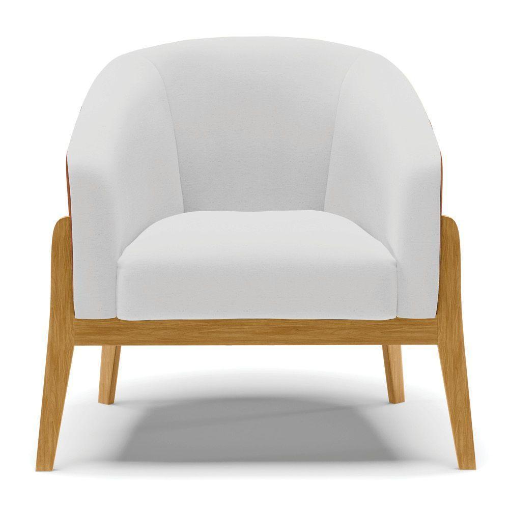 Cadeira Sala De Jantar Base De Madeira Kit 2 Stella Pto/linho D03 - D'rossi Cor Cinza - 4