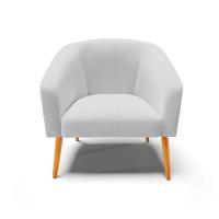 Cadeira Sala De Jantar Pé Palito Castanho Stella Veludo D03 - D\'rossi Cor Cinza