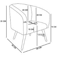 Cadeira Sala De Jantar Pé Palito Castanho Kit 2 Stella Sintético D03 - D'rossi Cor Branco - 8