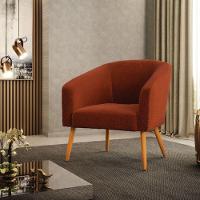 Cadeira Sala De Jantar Pé Palito Castanho Stella Bouclê D03 - D'rossi Cor Terra - 6