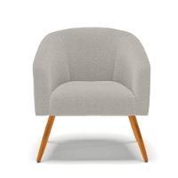 Cadeira Sala De Jantar Pé Palito Castanho Stella Bouclê D03 - D'rossi Cor Cinza - 3