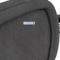 Poltrona Do Papai Reclinável Napoli Elétrica Botão Led Linho Fh1 Grafite