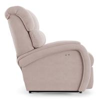 Poltrona Do Papai Reclinável Napoli Power Touch Veludo Fh1 Rose - 2