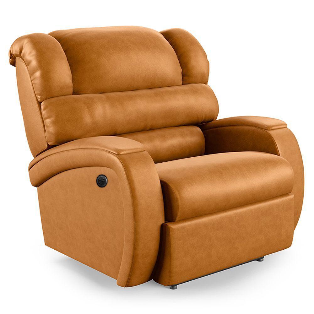 Poltrona Do Papai Reclinável Napoli Power Elétrica Pu Whisky Fh1 - 4