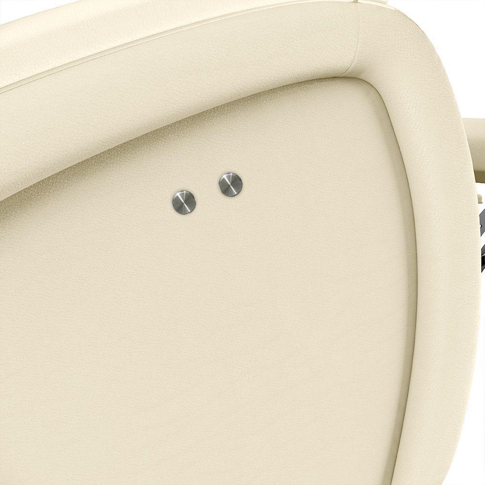 Poltrona Do Papai Reclinável Napoli Power Touch Pu Bege Fh1 - 5