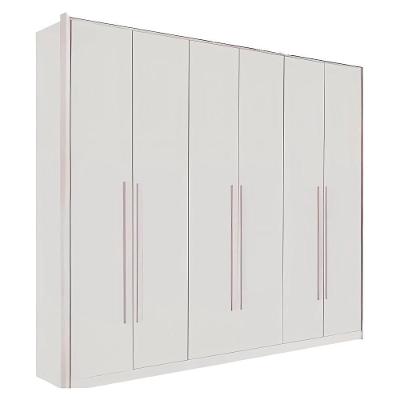 Guarda Roupa Anápolis 6 Portas 6 Gavetas Valverde Branco