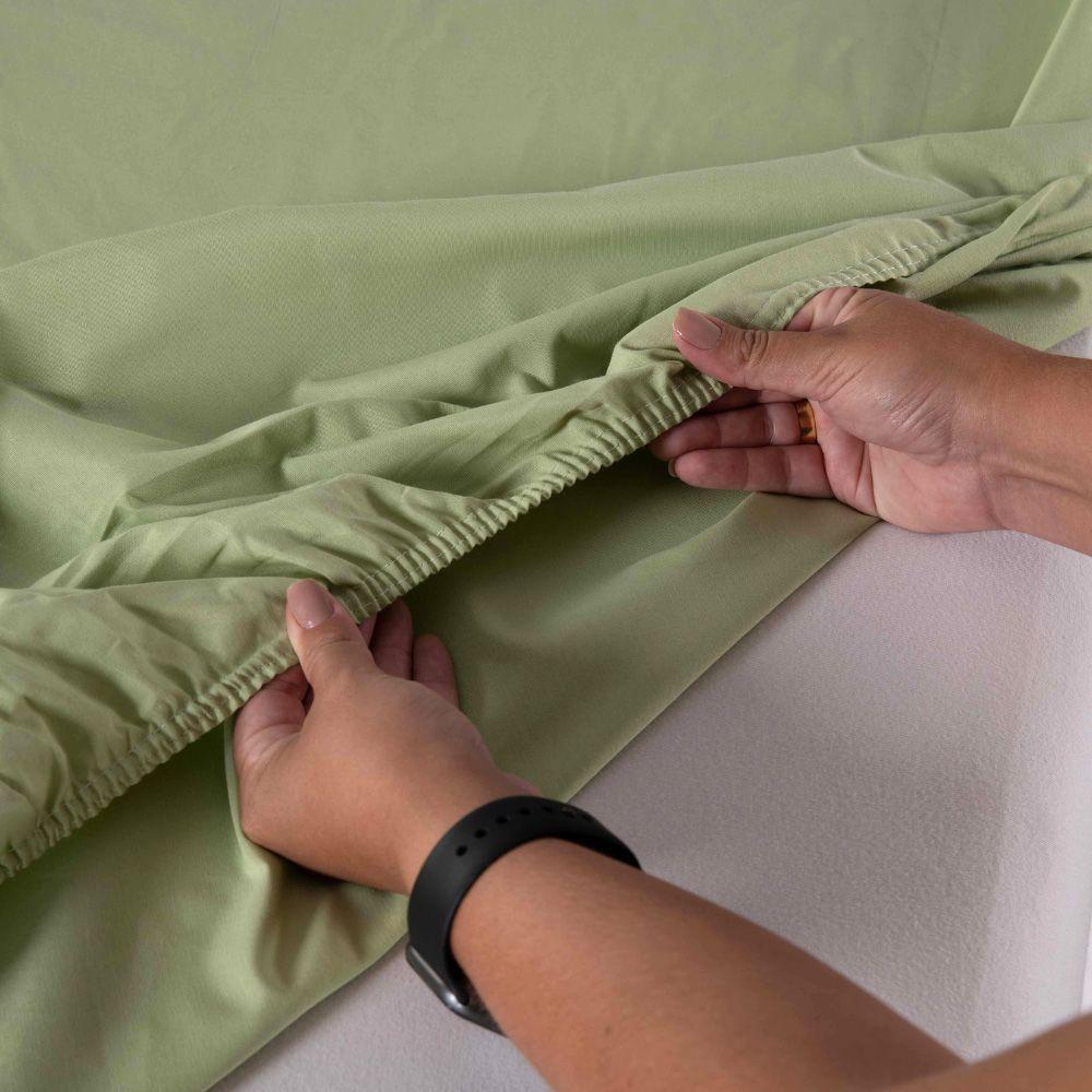 Jogo Cama Lençol Encanto King Estampado Percal 180 Fios C/ Ponto Palito 4 Peças - Floral - Cinza - 2