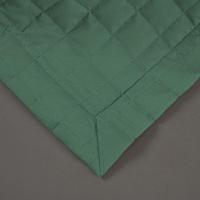 Kit Cobre Leito Colcha Bellini Solteiro Dupla Face Percal 300 Fios Textura Matelassê - Verde - 3