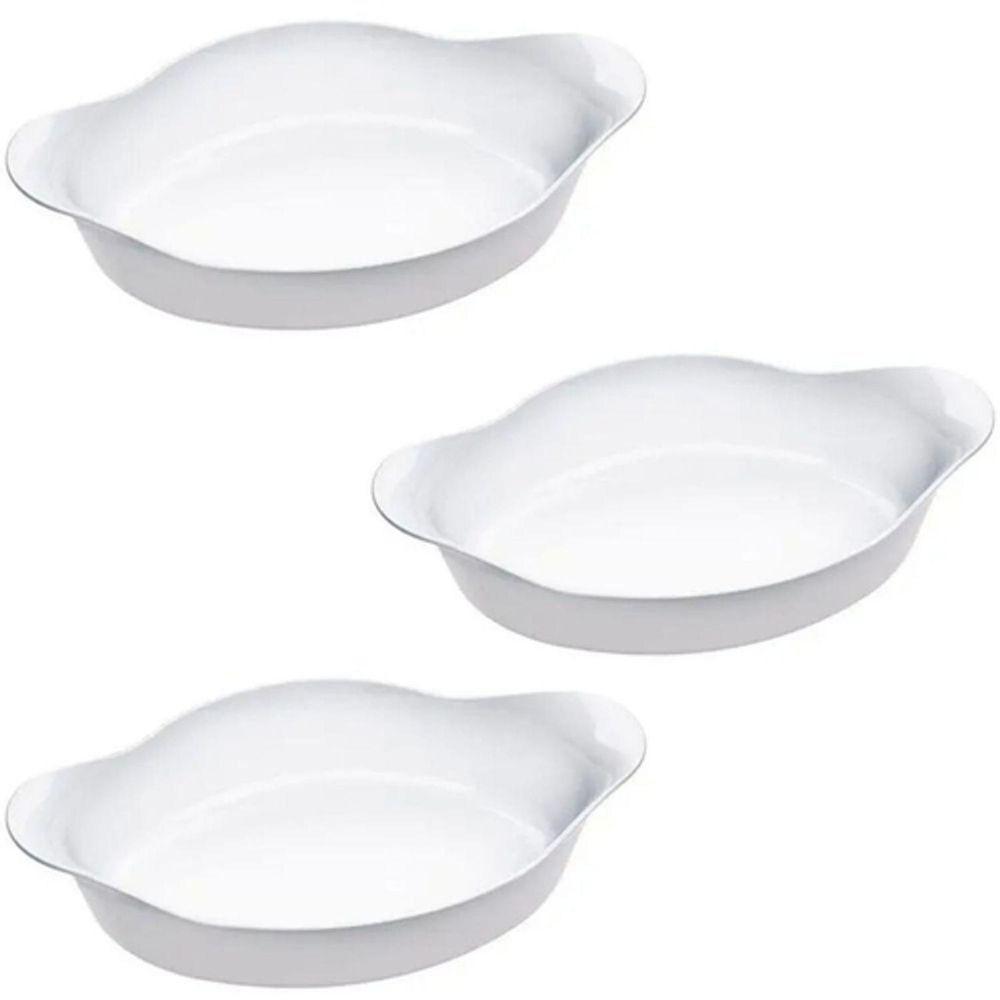 Jogo De Assadeiras Opaline Marinex Nadir Kit 3 Unidades - 1