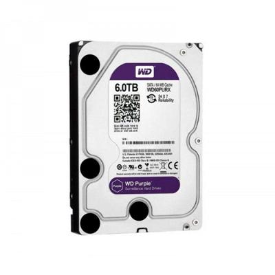 Hd 6 Tb Wester Digital Sata Wd60purx Prata