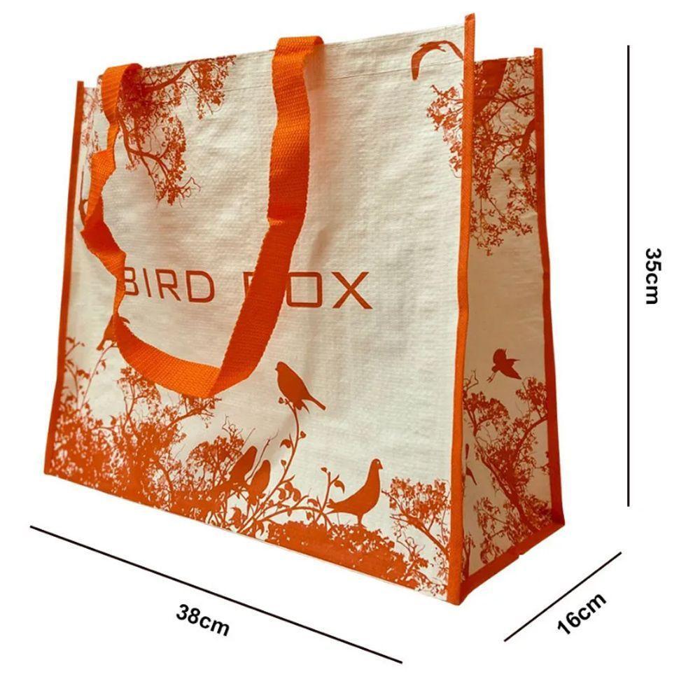 Sacola Ecologica De Ombro Ecobag Dobravel Reutilizavel Rafia Compras Mercado - 4