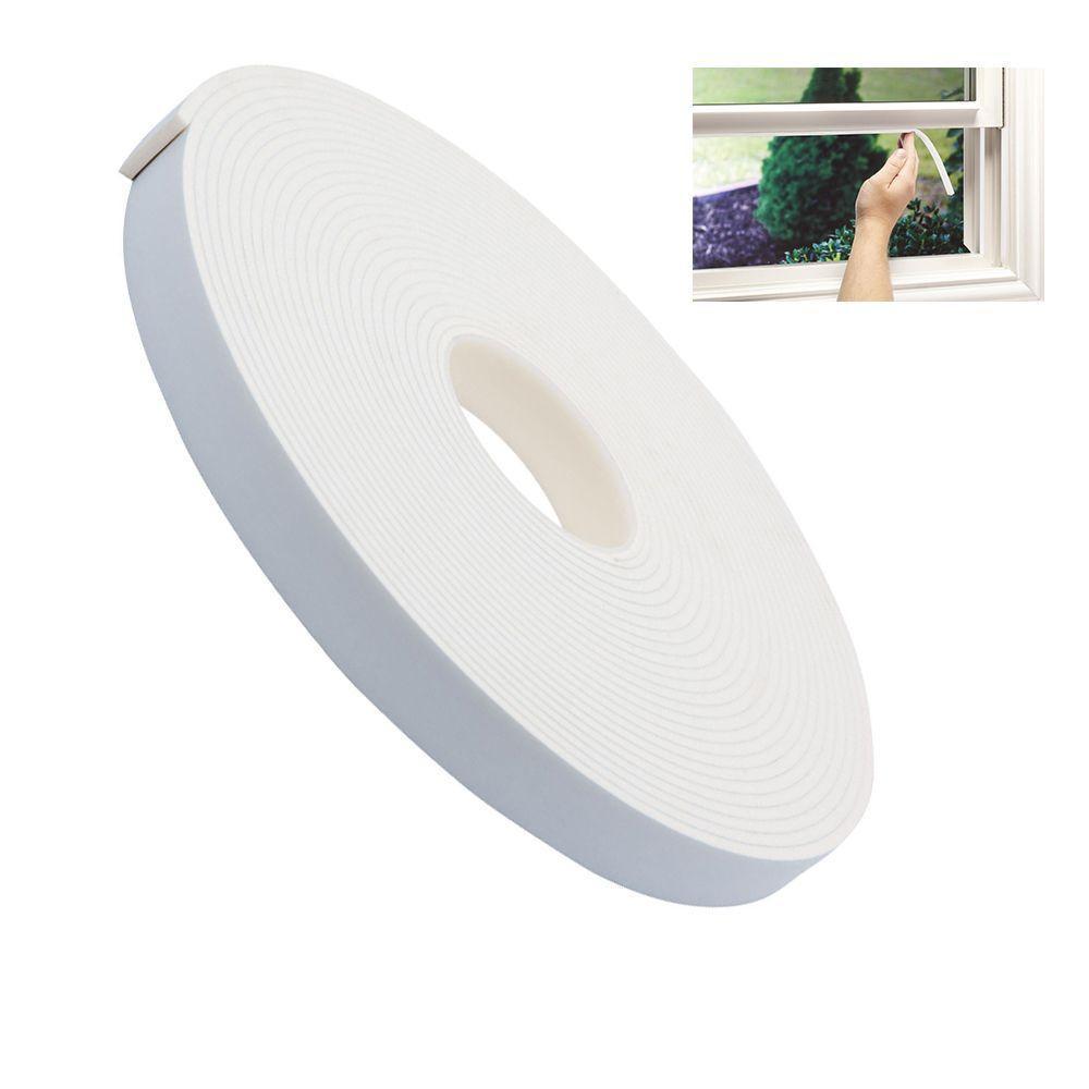 Fita De Espuma Adesiva Porta Janela 5 Metros Vidro Batente Moveis Protege Veda Resistente Isolante - 2