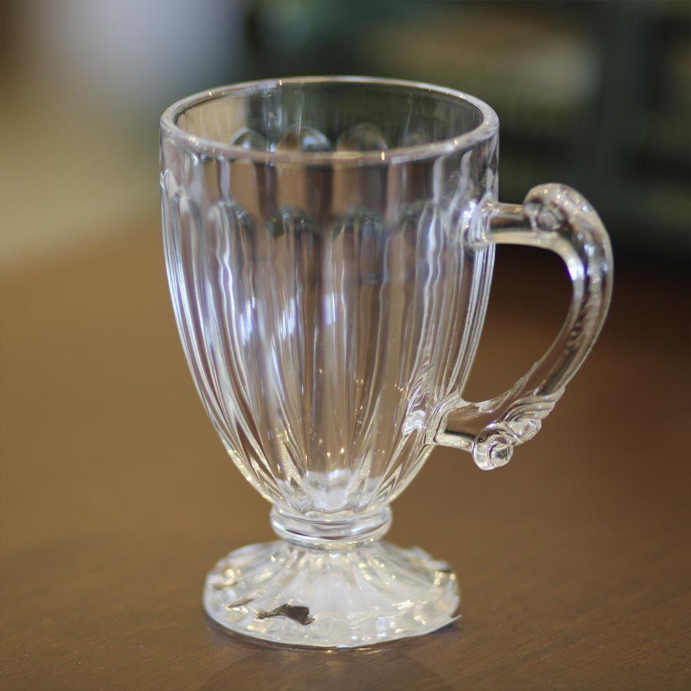 Jogo 8 Xícaras De Chá Cristal Renaissance 200ml Lyor - 5