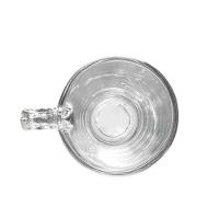 Jogo 8 Xícaras De Café De Vidro Com Pires Transparente Em Casa Tem 80ml - 5