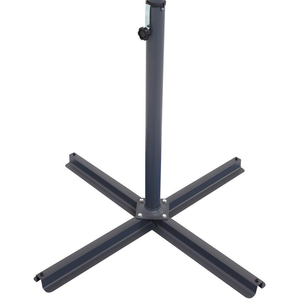 Ombrelone Guarda-sol Suspenso Com Base 3m Bora Bora Mor Bege - 8