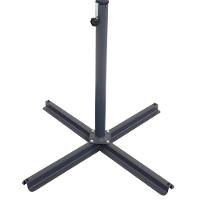 Ombrelone Guarda-sol Suspenso Com Base 3m Bora Bora Mor Bege - 8