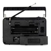 Radio Retro Bluetooth Am Fm Usb Sd Recarregável Portátil Xbass - 2