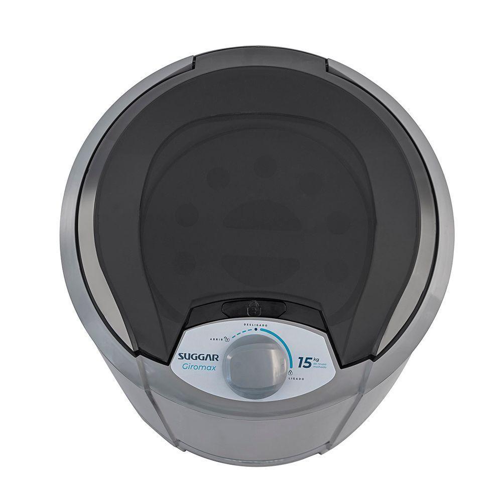 Centrifuga De Roupas Suggar Giromax 15kg Prata CT1502PR 220V - 4