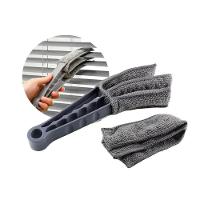 Escova Limpa Persianas Ar Condicionado Microfibra Com Refil Emcasa Tem 21x4cm - 2