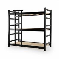 Treliche De Madeira Maciça 5 X 9 Cor Preto - M.b Móveis - 1