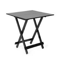 Mesa Dobrável 70 X 70 Preto - M.b Móveis - 1
