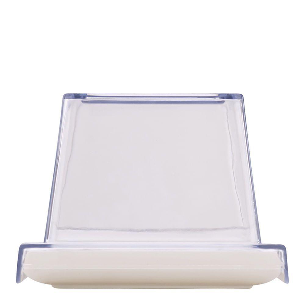 Bandeja Coffee Retangular Com Tampa 15x30 Branca Em Policarbonato Linha Profissional Cook Vem - 5