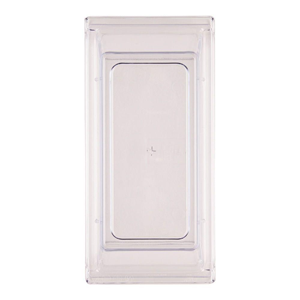 Bandeja Coffee Retangular Com Tampa 15x30 Branca Em Policarbonato Linha Profissional Cook Vem - 8