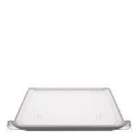 Bandeja Coffee Retangular Com Tampa 15x30 Branca Em Policarbonato Linha Profissional Cook Vem - 2