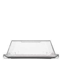 Bandeja Coffee Retangular Com Tampa 15x30 Branca Em Policarbonato Linha Profissional Cook Vem - 9