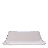 Bandeja Coffee Retangular Com Tampa 15x30 Branca Em Policarbonato Linha Profissional Cook Vem - 10