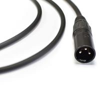 Cabo Para Microfone Xlr Macho / Xlr Femea Ninja Lw 30ft 9,15 Metros Preto - 2