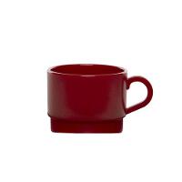 Xícara Para Chá 250ml Vermelha Em Policarbonato Linha Profissional Cook Vem - 1