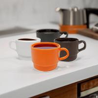 Xícara Para Chá 250ml Preta Em Polipropileno Linha Elegance Vem - 2