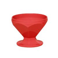 Taça Caribe Para Sobremesa 150ml Coral Em Polipropileno Linha Tendências Vem - 1