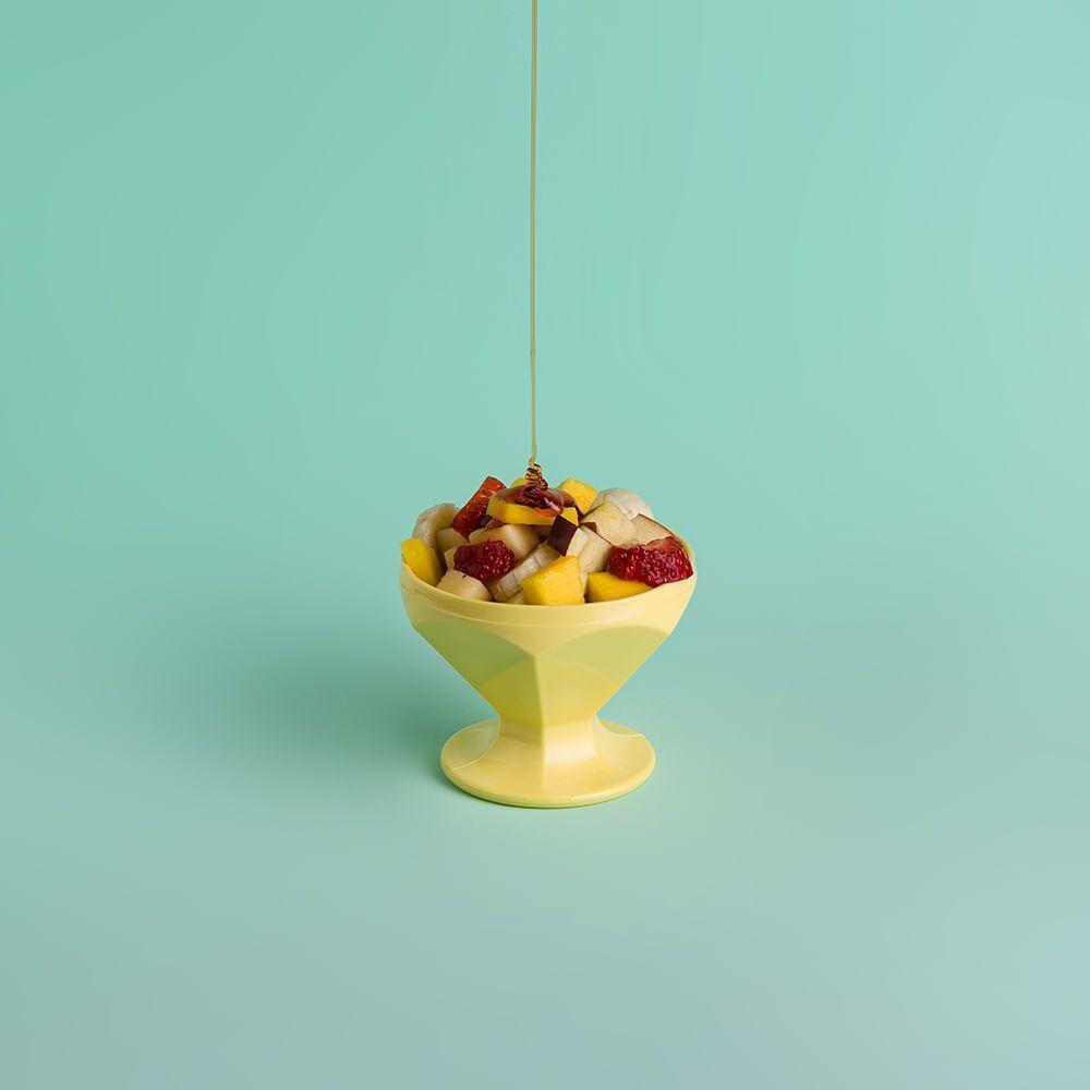 Taça Caribe De Sobremesa 150ml Vermelha Em Polipropileno Linha Tropical Vem - 2