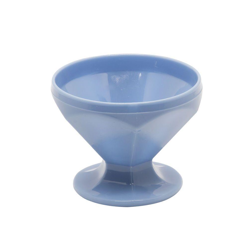 Taça Caribe De Sobremesa 150ml Azul Em Polipropileno Linha Tendências Vem - 1