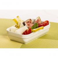 Travessa Cheff Retangular 250ml Vermelha Em Polipropileno Linha Tropical Vem - 2